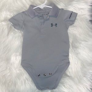 Baby boy under armor onesie